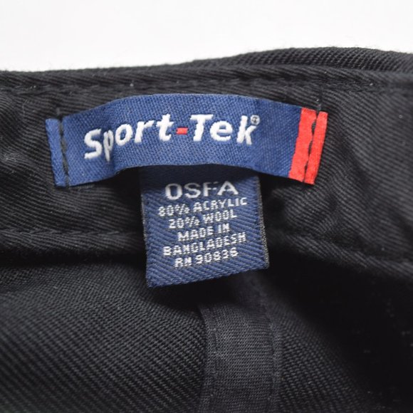 Sport Tek Space Jam Snapback Cap OSFA Unisex Black Embroidered Athleisure Street - Picture 8 of 8